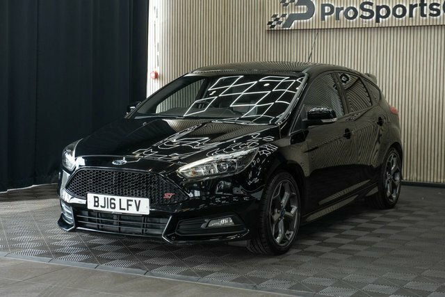 Ford Focus 2.0 Tdci St-3 Hatchback Euro 6 BJ16LFV Black #4