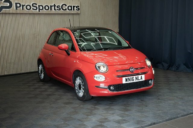 Fiat 500 1.2 Lounge Hatchback Euro 6 S S Pink #5