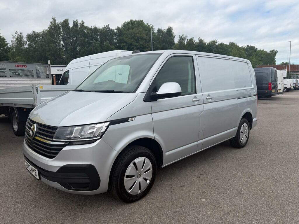 Volkswagen Transporter Panel Van 2.0 Tdi T28 Startline Fwd Swb Euro 6 S YD72HYR Silver #3