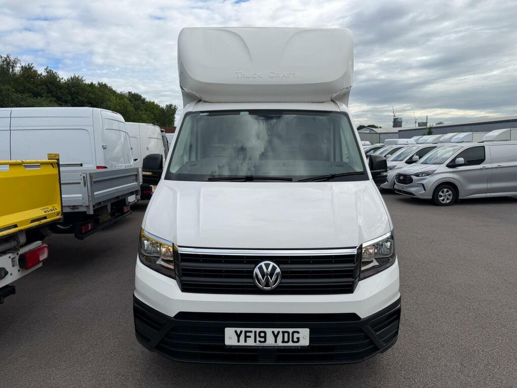 Volkswagen Crafter Curtain Side 2.0 Tdi Cr35 Startline Fwd Lwb Euro 6 YF19YDG White #2