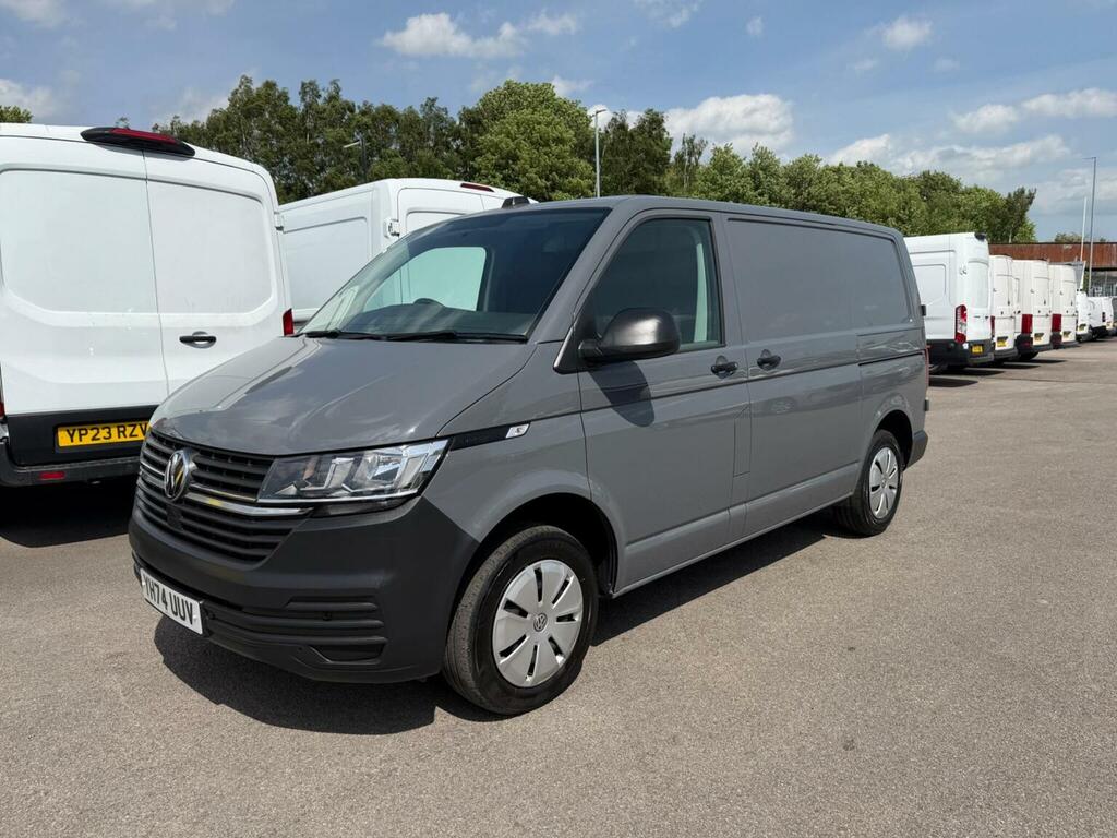 Volkswagen Transporter Panel Van 2.0 Tdi T28 Startline Fwd Swb Euro 6 S YH74UUV Grey #3