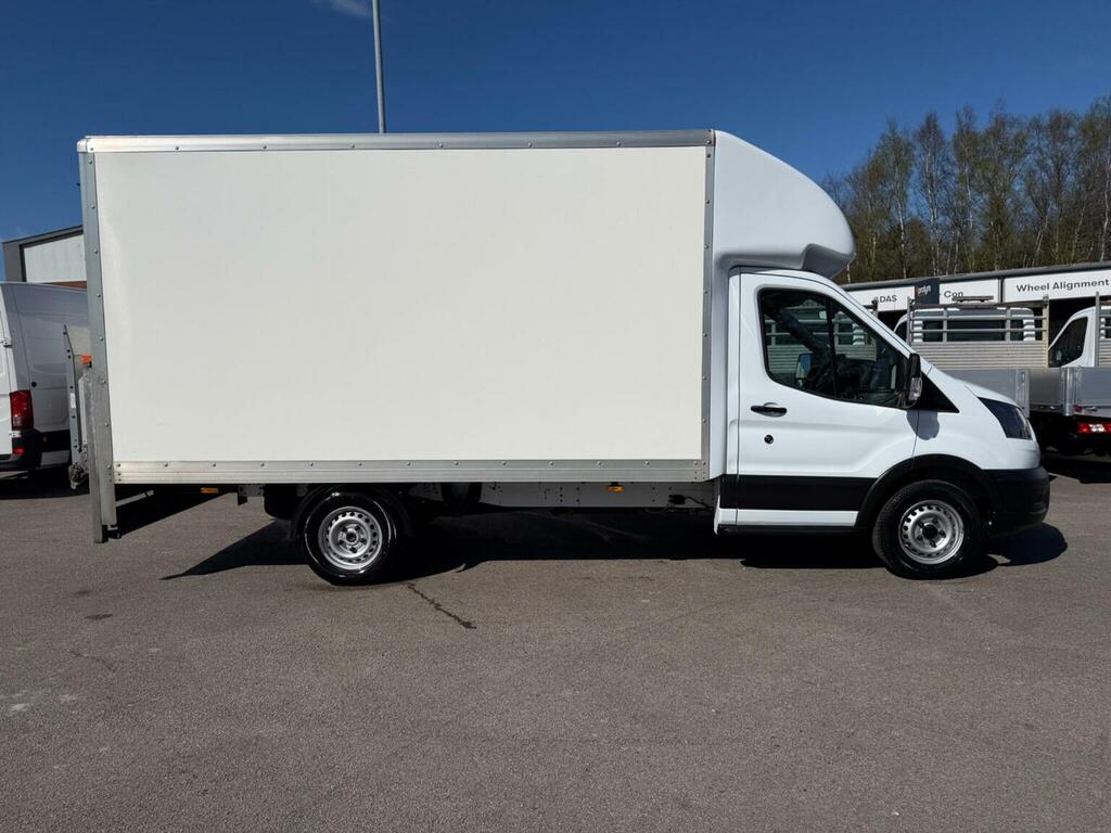 Ford Transit Custom Luton 2.0 350 Ecoblue Hd Leader Rwd L4 Euro 6 Ss YR23GZK White #4