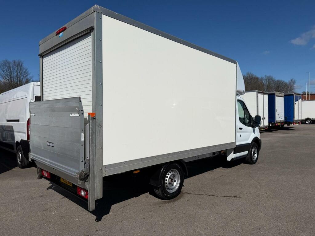 Ford Transit Custom Luton 2.0 350 Ecoblue Hd Leader Rwd L4 Euro 6 Ss YR23GZK White #6