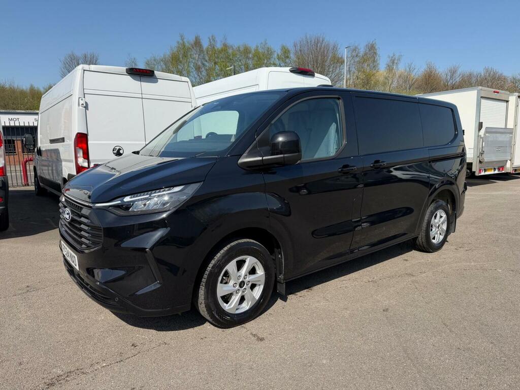 Ford Transit Custom Panel Van 2.0 280 Ecoblue Limited L1 H1 Euro 6 S FG24NXD Black #4