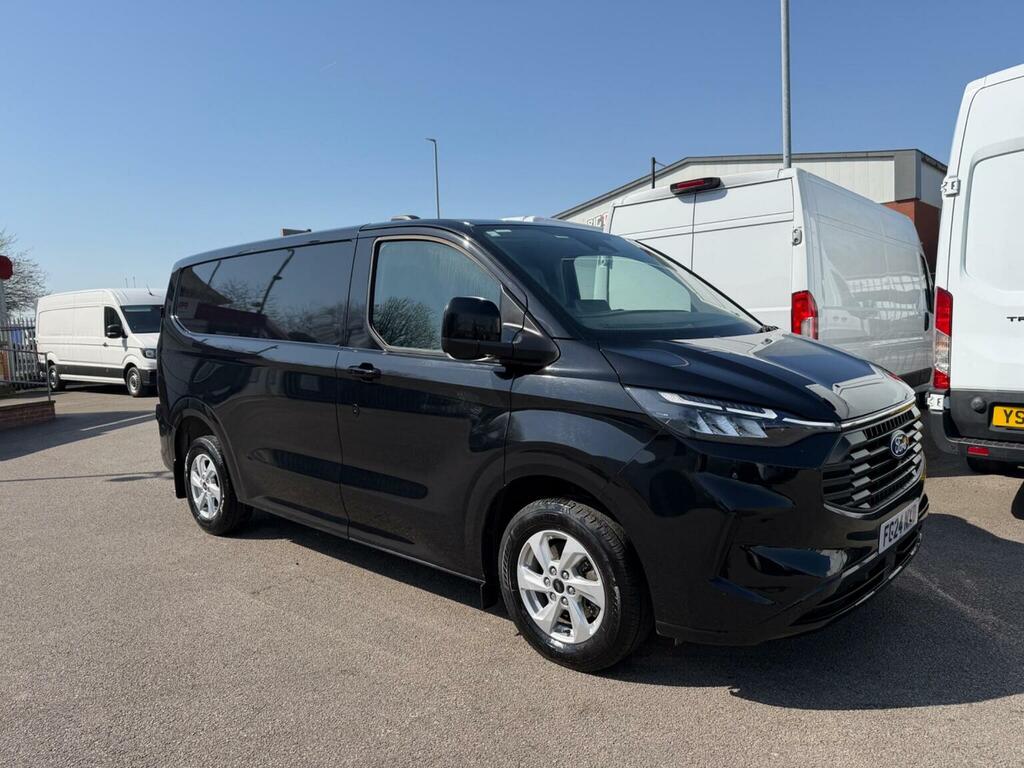 Ford Transit Custom Panel Van 2.0 280 Ecoblue Limited L1 H1 Euro 6 S FG24NXD Black #2