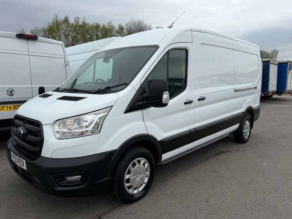 Ford Transit Custom Panel Van 2.0 350 Ecoblue Trend Fwd L3 H2 Euro 6 YP23RZV White #3