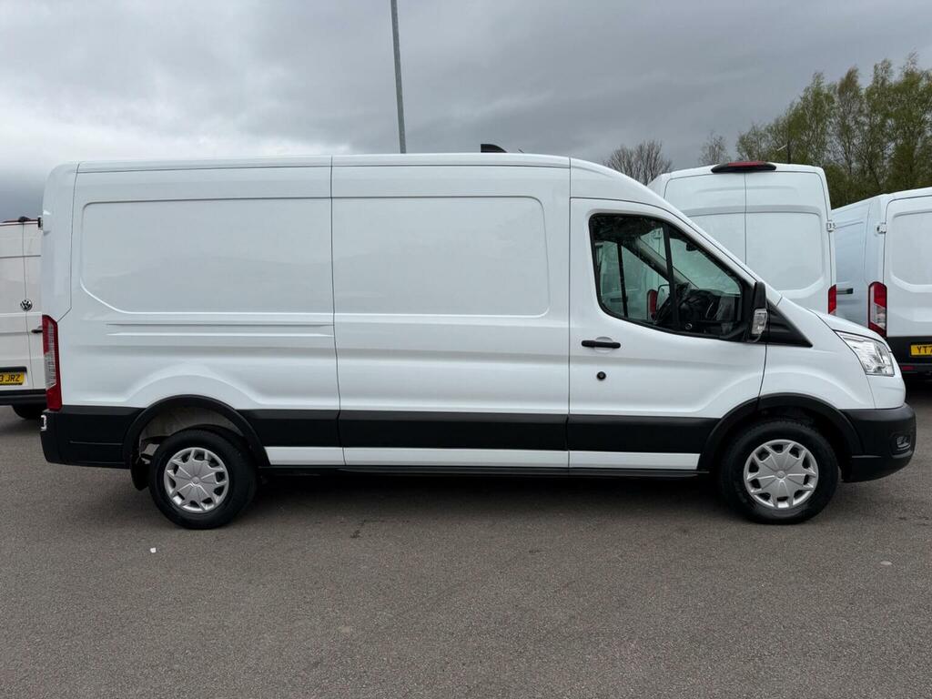 Ford Transit Custom Panel Van 2.0 350 Ecoblue Trend Fwd L3 H2 Euro 6 YP23RZV White #4