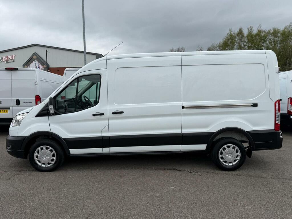 Ford Transit Custom Panel Van 2.0 350 Ecoblue Trend Fwd L3 H2 Euro 6 YP23RZV White #5