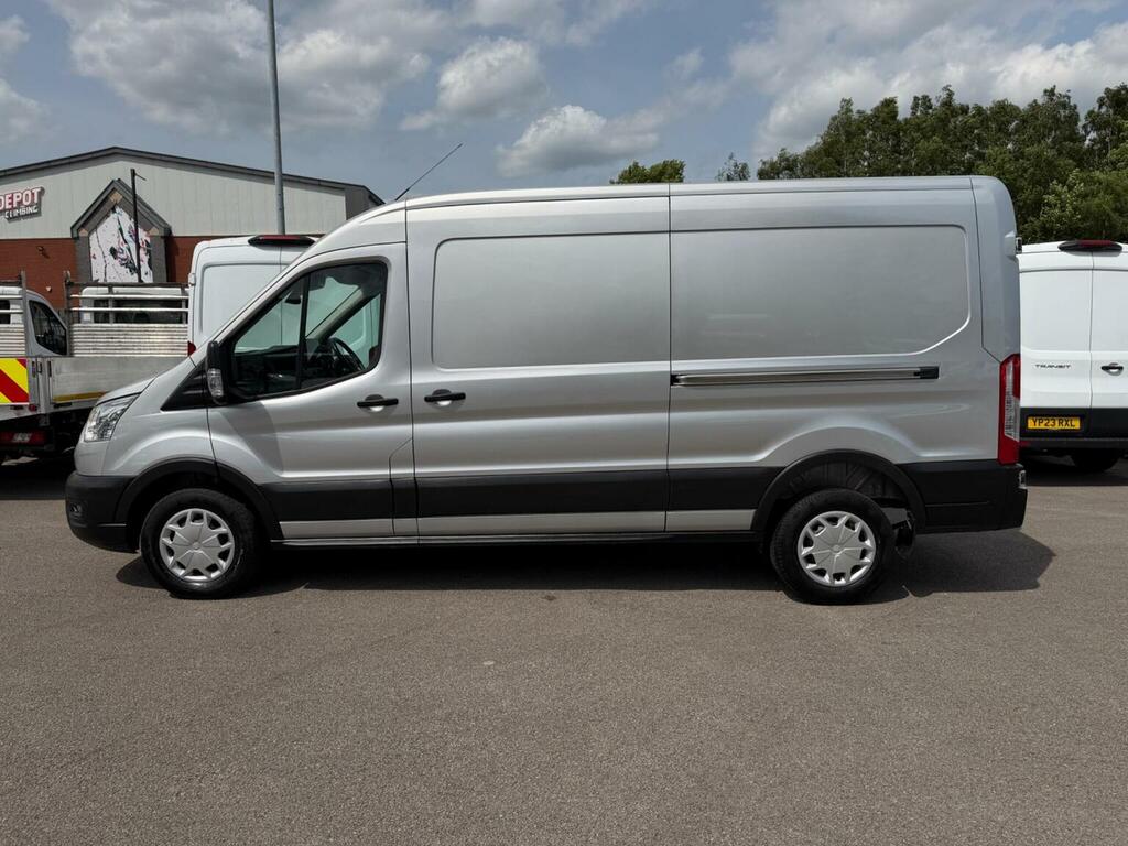 Ford Transit Custom Panel Van 2.0 350 Ecoblue Trend Fwd L3 H2 Euro 6 YR22CXB Silver #5