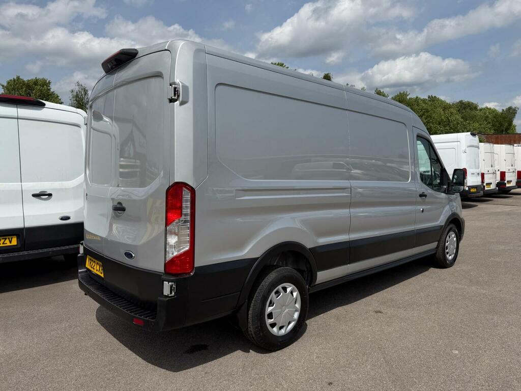 Ford Transit Custom Panel Van 2.0 350 Ecoblue Trend Fwd L3 H2 Euro 6 YR22CXB Silver #6
