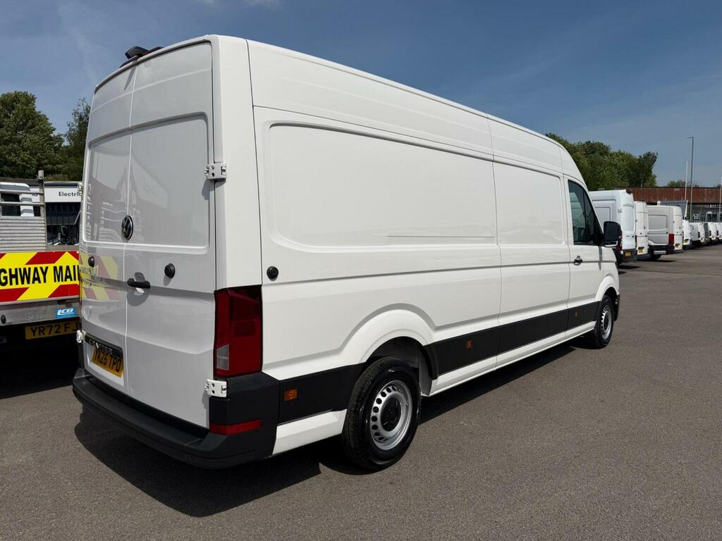 Volkswagen Crafter Panel Van 2.0 Tdi Cr35 Commerce Plus Fwd Lwb High YK25TPO White #6