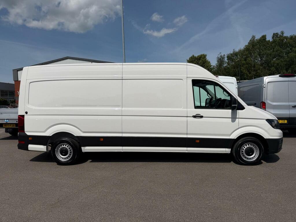 Volkswagen Crafter Panel Van 2.0 Tdi Cr35 Commerce Plus Fwd Lwb High YK25TPO White #4