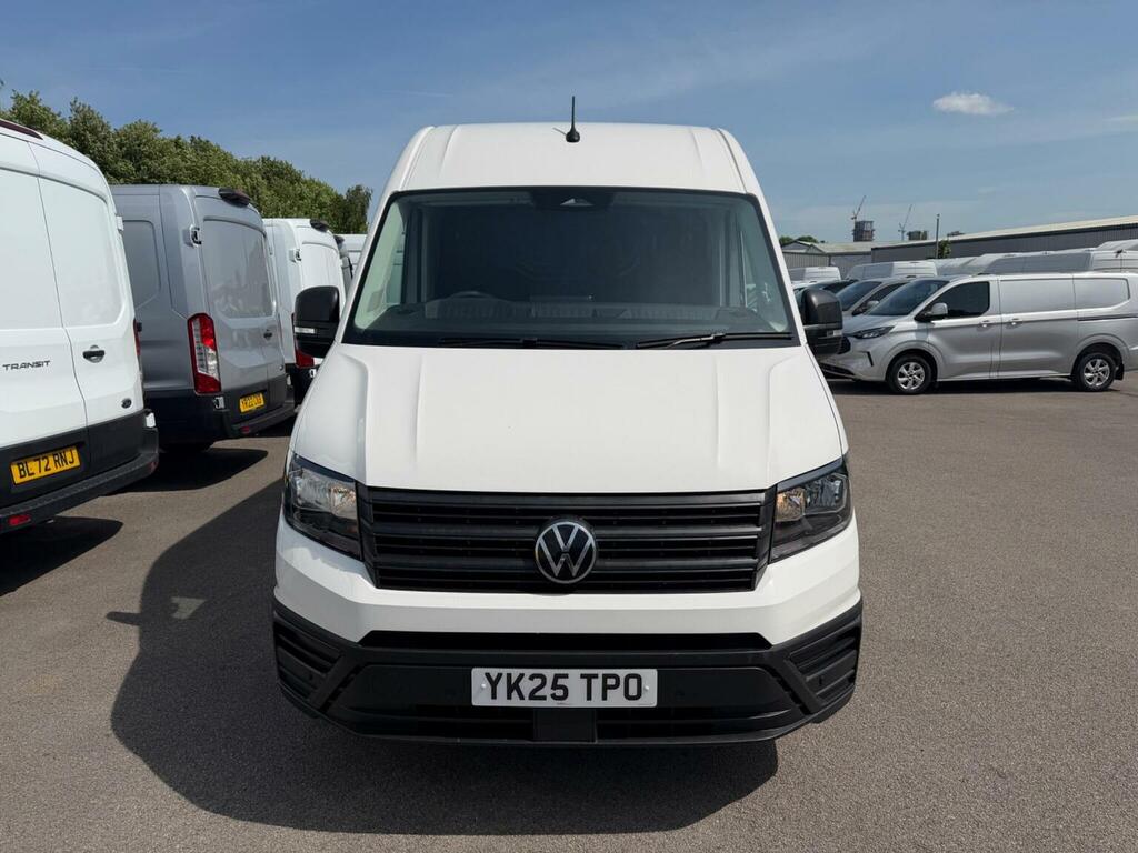 Volkswagen Crafter Panel Van 2.0 Tdi Cr35 Commerce Plus Fwd Lwb High YK25TPO White #2