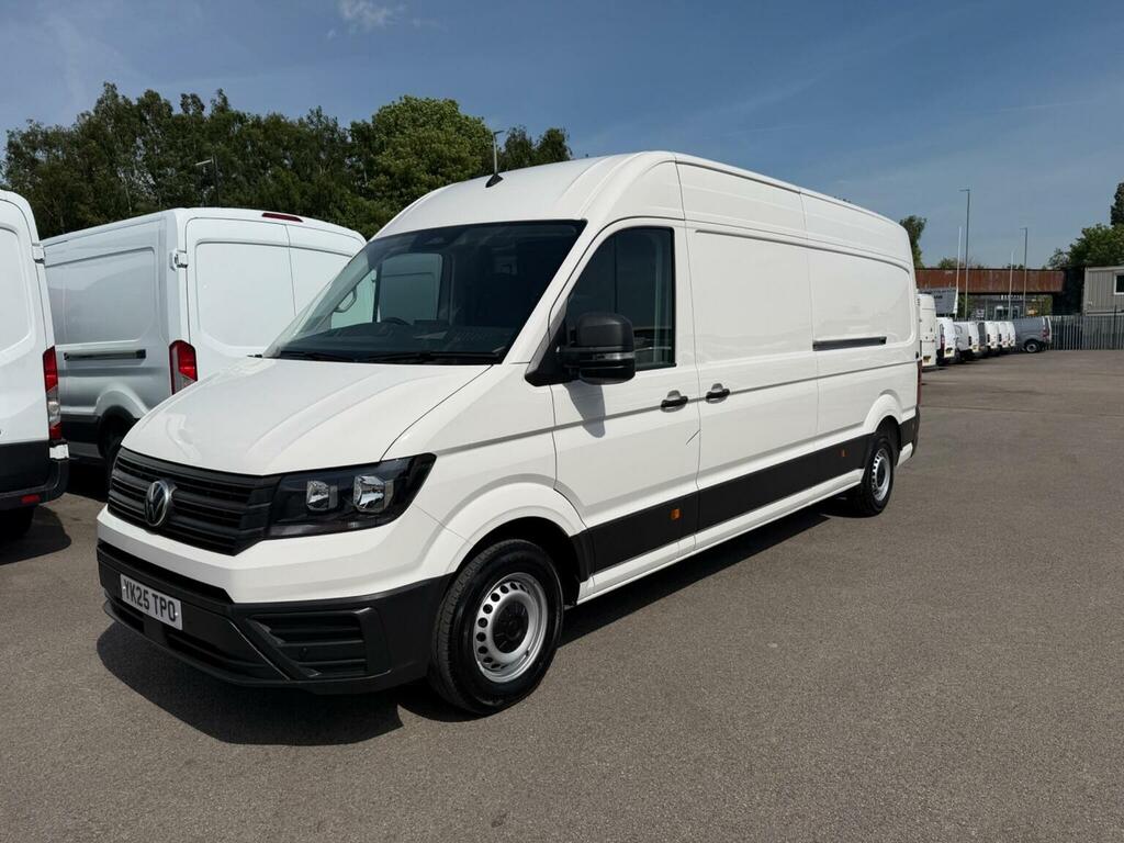 Volkswagen Crafter Panel Van 2.0 Tdi Cr35 Commerce Plus Fwd Lwb High YK25TPO White #3