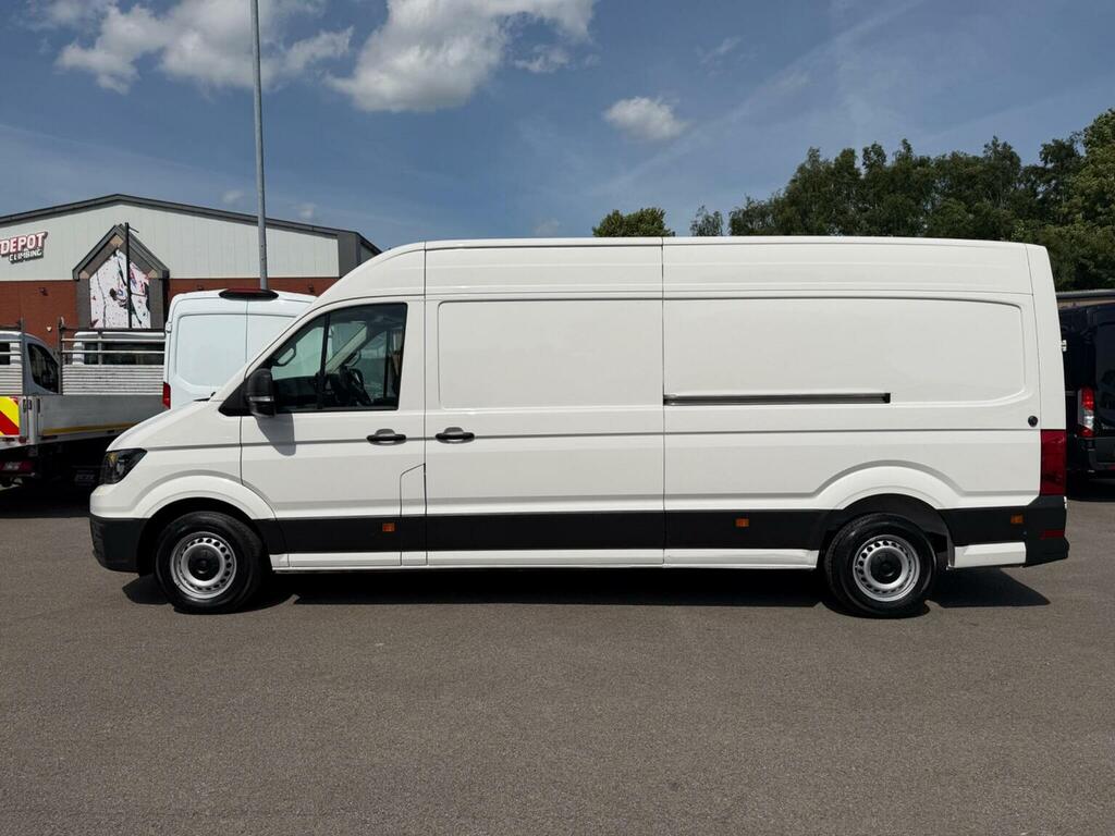 Volkswagen Crafter Panel Van 2.0 Tdi Cr35 Commerce Plus Fwd Lwb High YK25TPO White #5