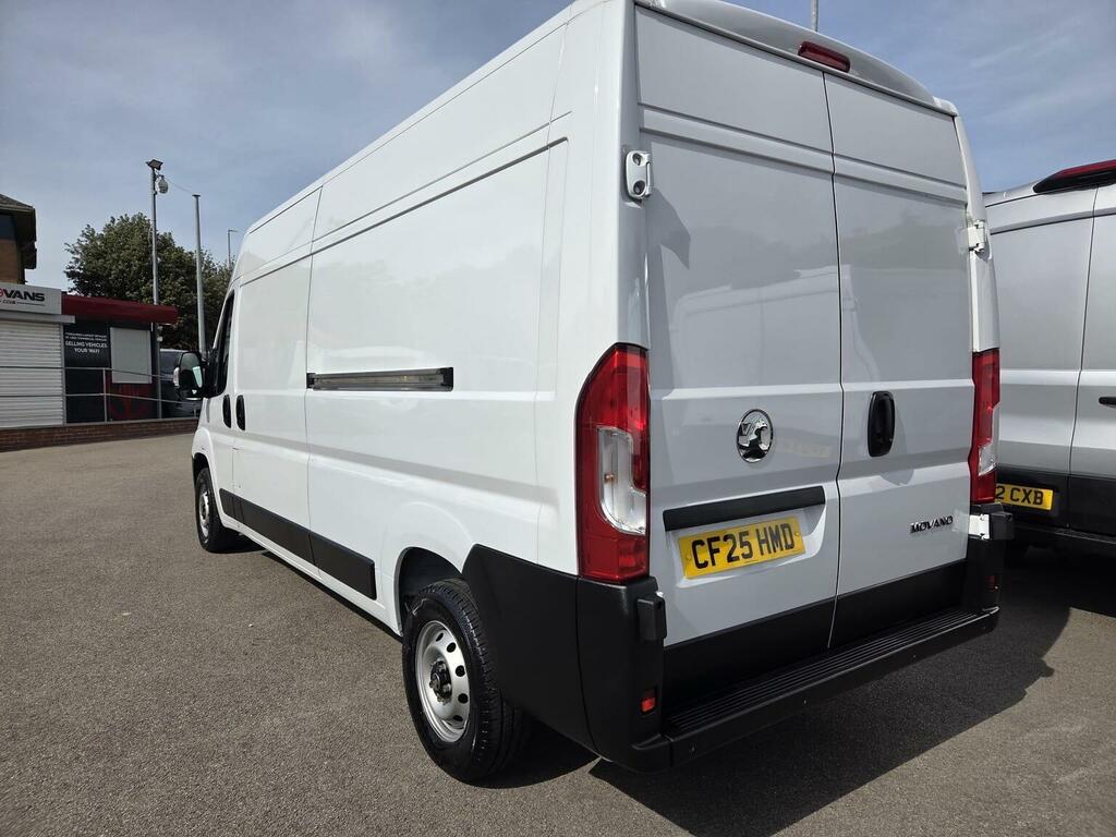 Vauxhall Movano Panel Van 2.2 Cdti 3500 Biturbo Prime L3 H2 Euro 6 CF25HMD White #6