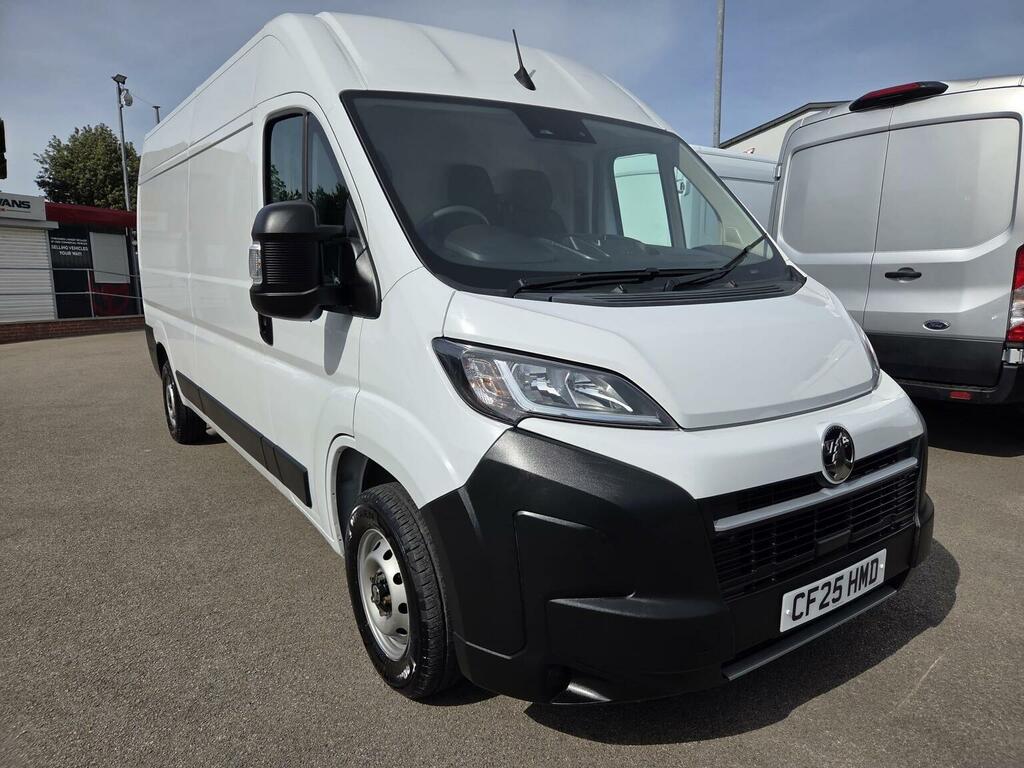 Vauxhall Movano 2.2 Cdti 3500 Biturbo Prime L3 H2 Euro 6 Ss White