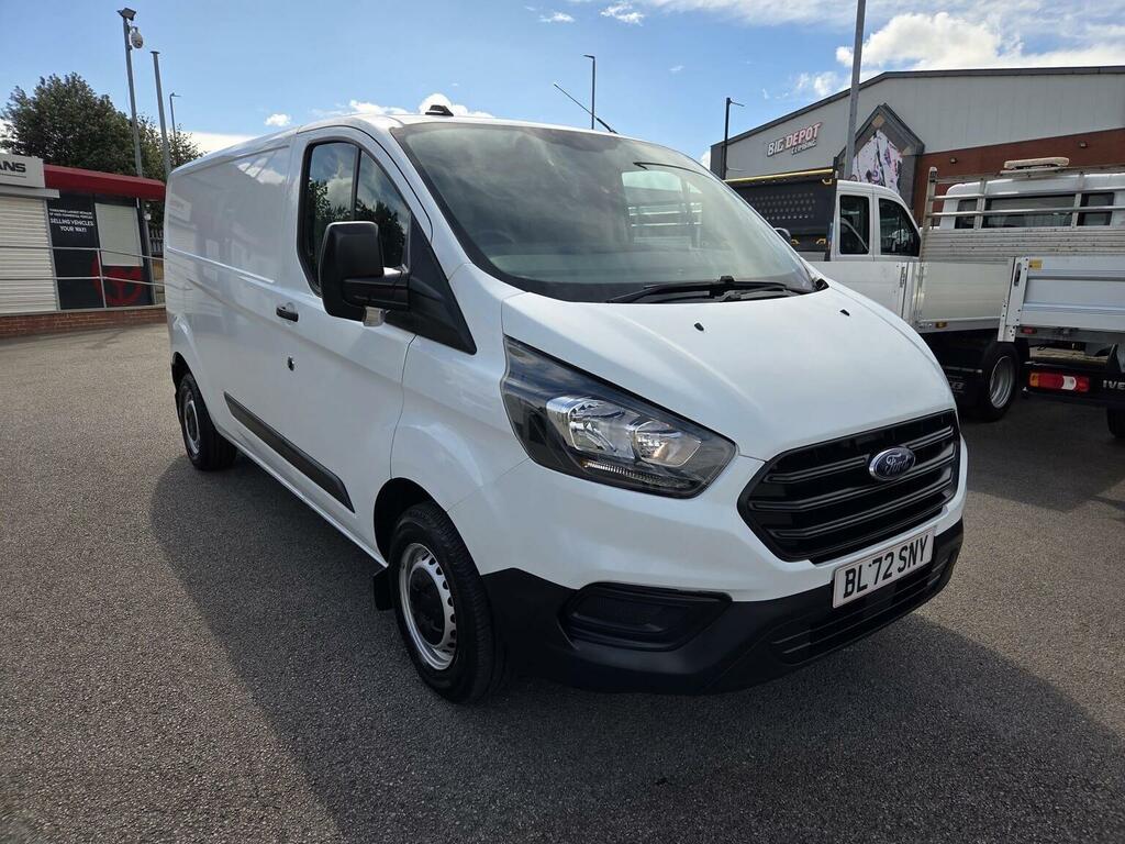 Ford Transit Custom Panel Van 2.0 300 Ecoblue Leader L2 H1 Euro 6 Ss BL72SNY White #3