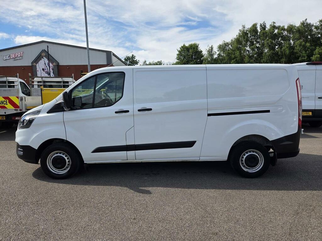 Ford Transit Custom Panel Van 2.0 300 Ecoblue Leader L2 H1 Euro 6 Ss BL72SNY White #4