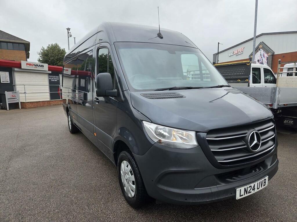 Mercedes-Benz Sprinter Panel Van 2.0 315 Cdi Premium Rwd L3 H2 Euro 6 S Grey #3