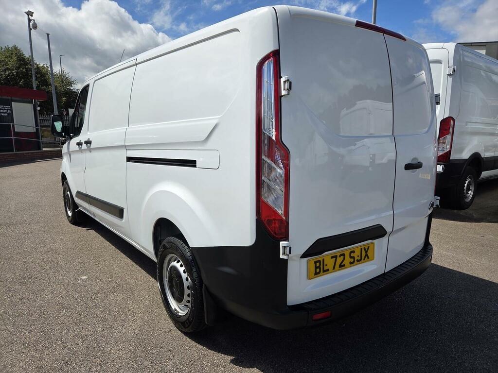 Ford Transit Custom Panel Van 2.0 300 Ecoblue Leader L2 H1 Euro 6 Ss BL72SJX White #6