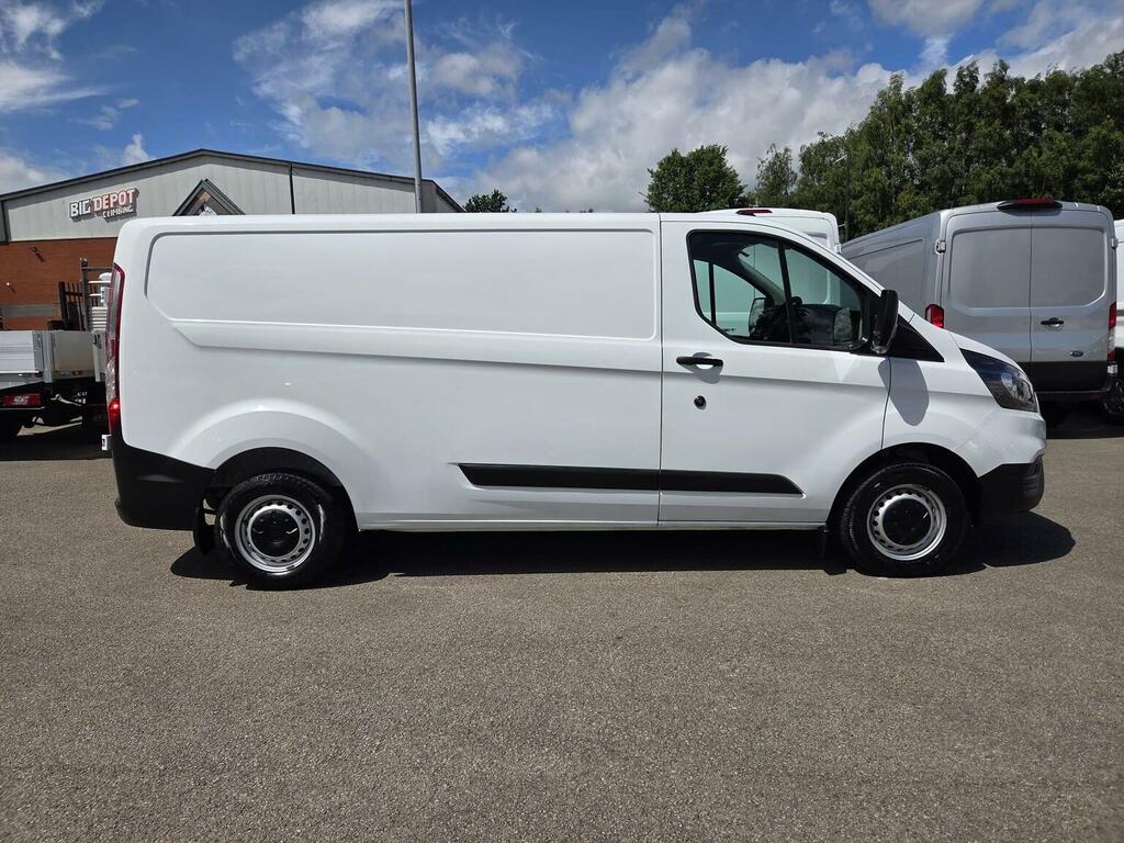 Ford Transit Custom Panel Van 2.0 300 Ecoblue Leader L2 H1 Euro 6 Ss BL72SJX White #4