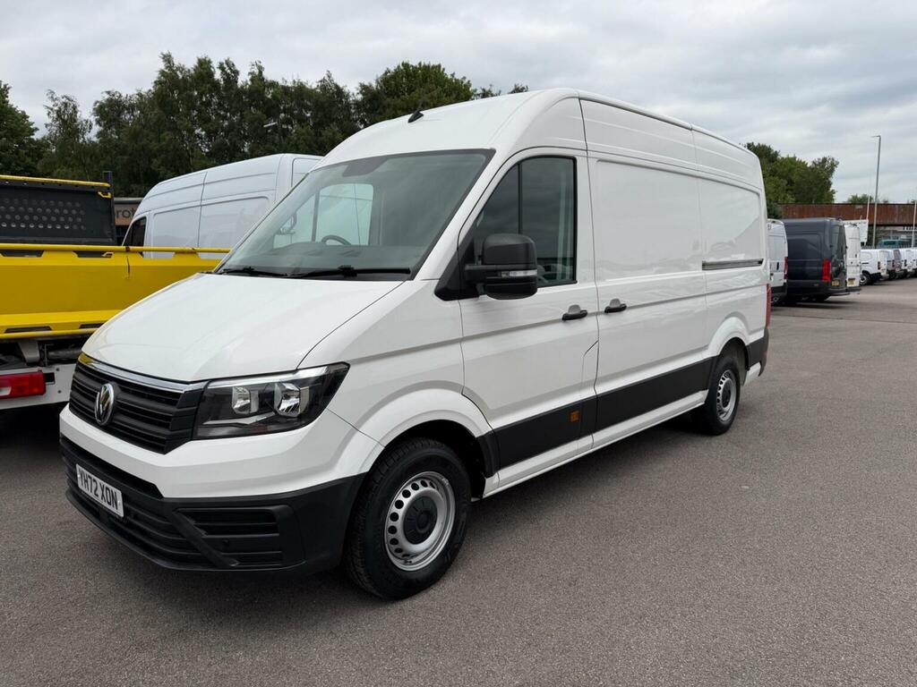 Volkswagen Crafter 2.0 Tdi Cr35 Startline Fwd Mwb High Roof Euro 6 S White #3