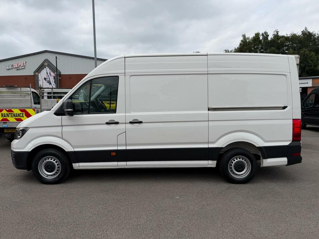 Volkswagen Crafter 2.0 Tdi Cr35 Startline Fwd Mwb High Roof Euro 6 S White #5