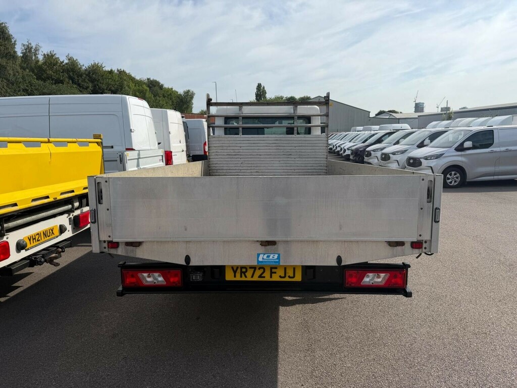 Ford Transit Custom Dropside 2.0 350 Ecoblue Hd Leader Rwd L4 Euro 6 YR72FJJ White #5
