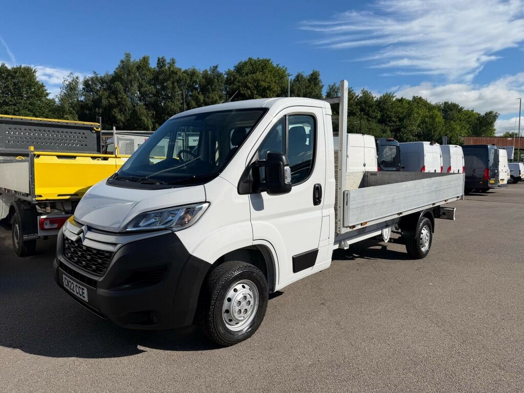 Citroen Relay 2.2 Bluehdi 35 X Platform Cab L3 Euro 6 Ss White #2