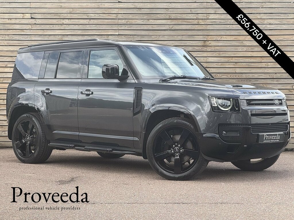 Land Rover Defender 110 202424 D300 Mhev X-dynamic Hse Commercial Rear GY24BXG Grey