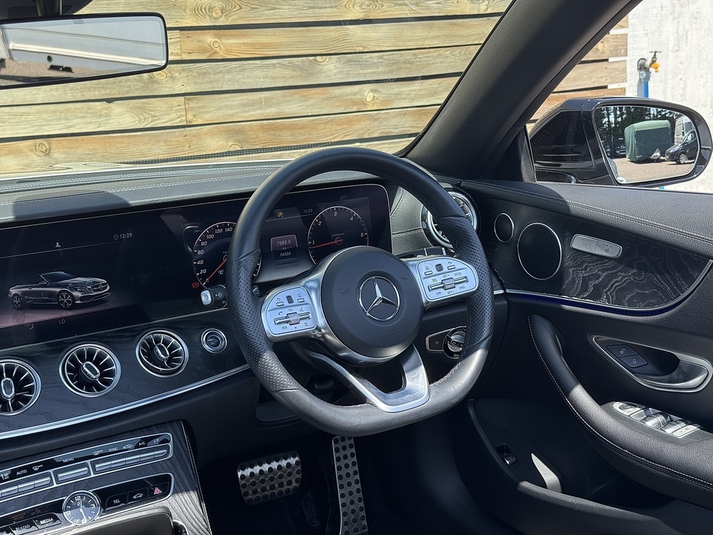 Mercedes-Benz E Class 3.0 E350 Cdi V6 Blueefficiency Sport Cabriolet G-t White #21