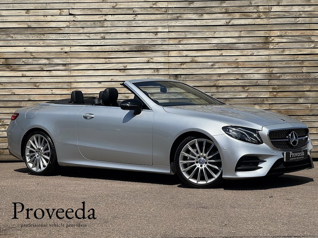 Mercedes-Benz E Class 3.0 E350 Cdi V6 Blueefficiency Sport Cabriolet G-t White #1