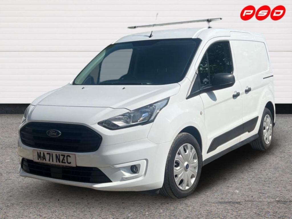 Ford Transit Connect 1.5 200 Ecoblue Trend Panel Van MA71NZC White #2