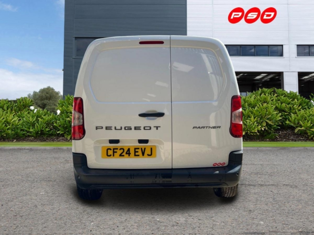 Peugeot Partner 1.5 Bluehdi 1000 Professional Standard Panel Van White #6