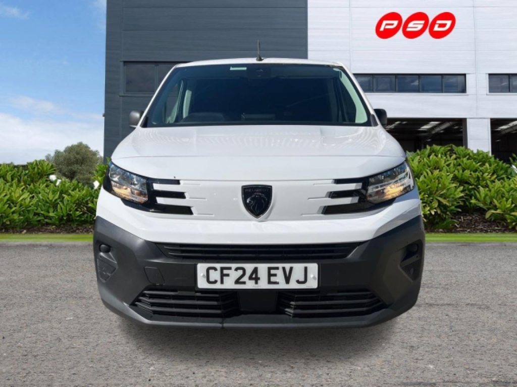 Peugeot Partner 1.5 Bluehdi 1000 Professional Standard Panel Van White #2
