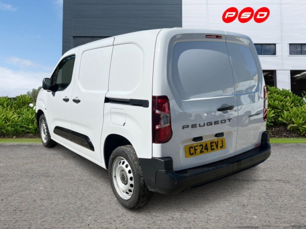Peugeot Partner 1.5 Bluehdi 1000 Professional Standard Panel Van White #5