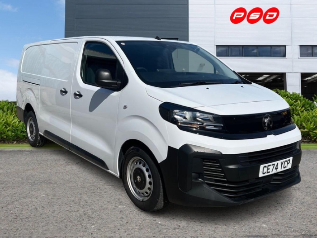 Vauxhall Vivaro 1.5 Turbo D Prime XL Panel Van White