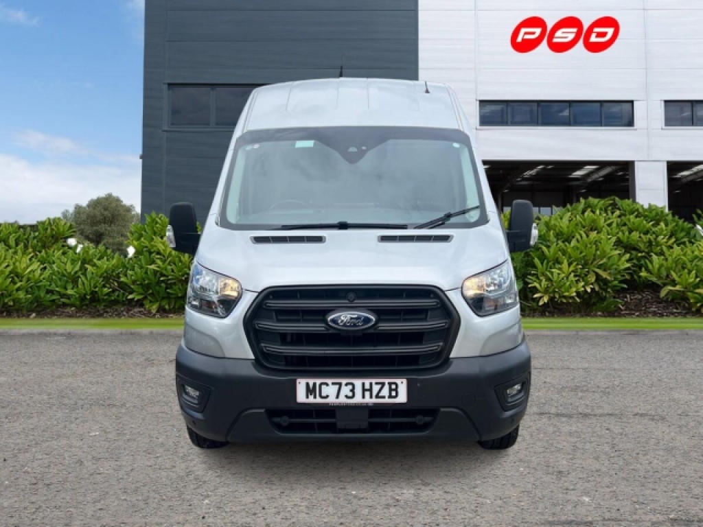 Ford Transit Custom 2.0 350 Ecoblue Trend Panel Van White #2