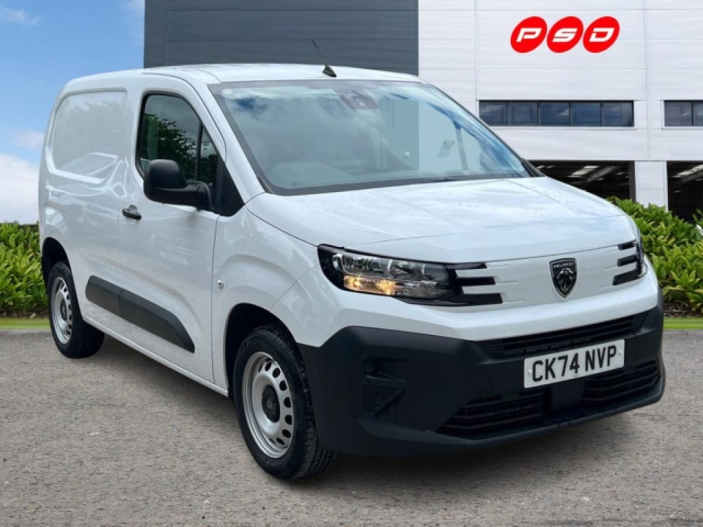 Peugeot Partner 1.5 Bluehdi 1000 Professional Standard Panel Van White