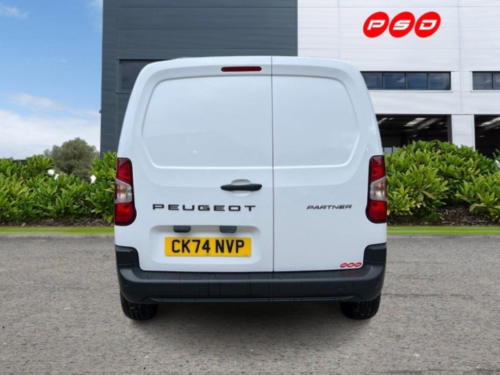 Peugeot Partner 1.5 Bluehdi 1000 Professional Standard Panel Van White #6