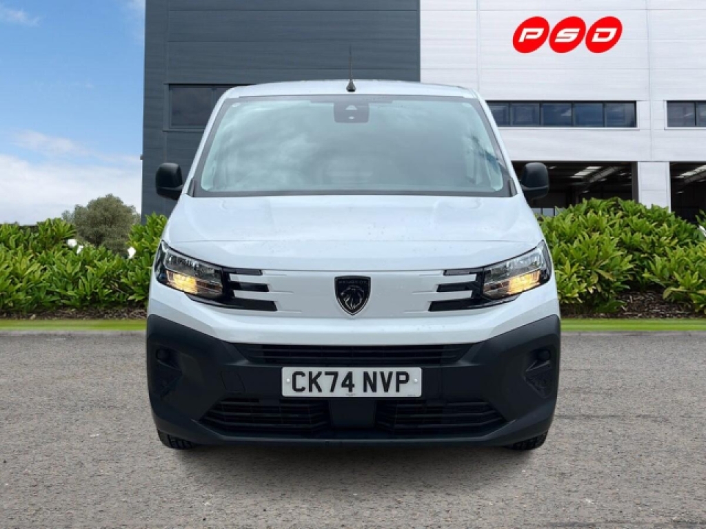 Peugeot Partner 1.5 Bluehdi 1000 Professional Standard Panel Van White #2