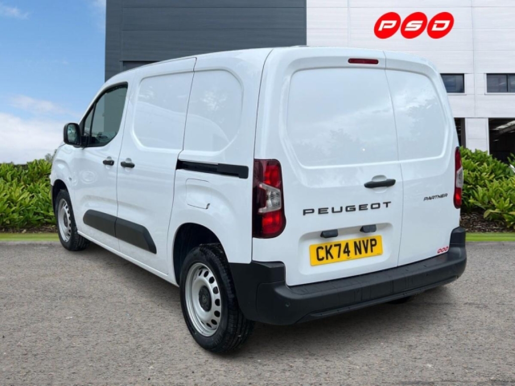 Peugeot Partner 1.5 Bluehdi 1000 Professional Standard Panel Van White #5