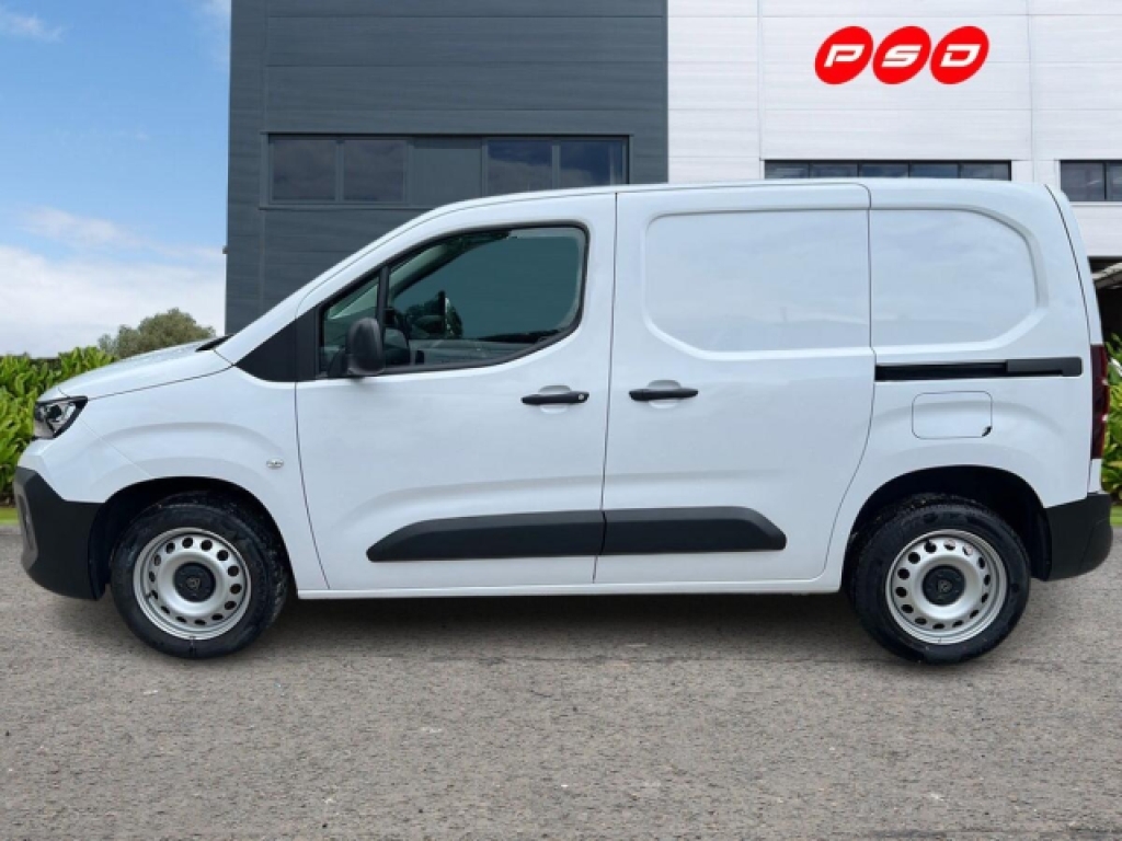 Peugeot Partner 1.5 Bluehdi 1000 Professional Standard Panel Van White #4