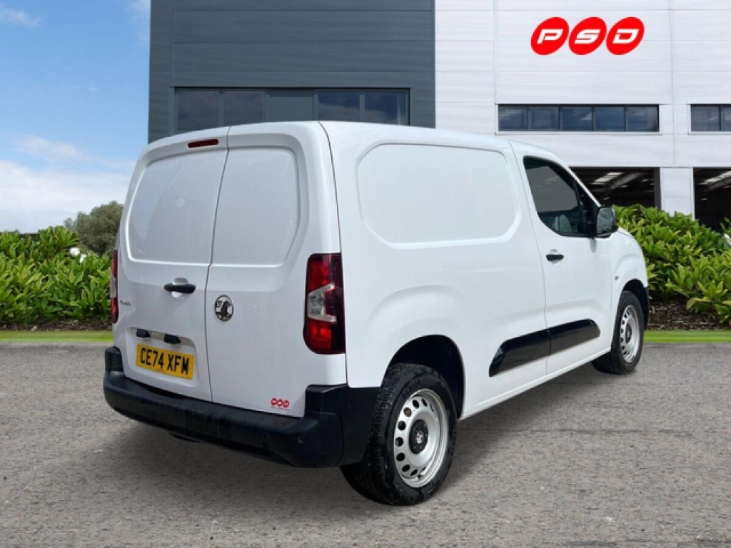 Vauxhall Combo L2 2300 1.5 Turbo D 100Ps 6Dr Prime Van 3 Seats White #7