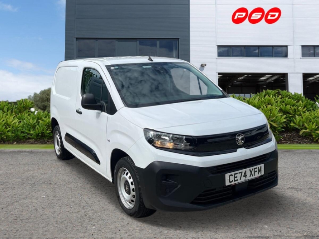 Vauxhall Combo 1.5 Turbo D 2300 Prime Panel Van White