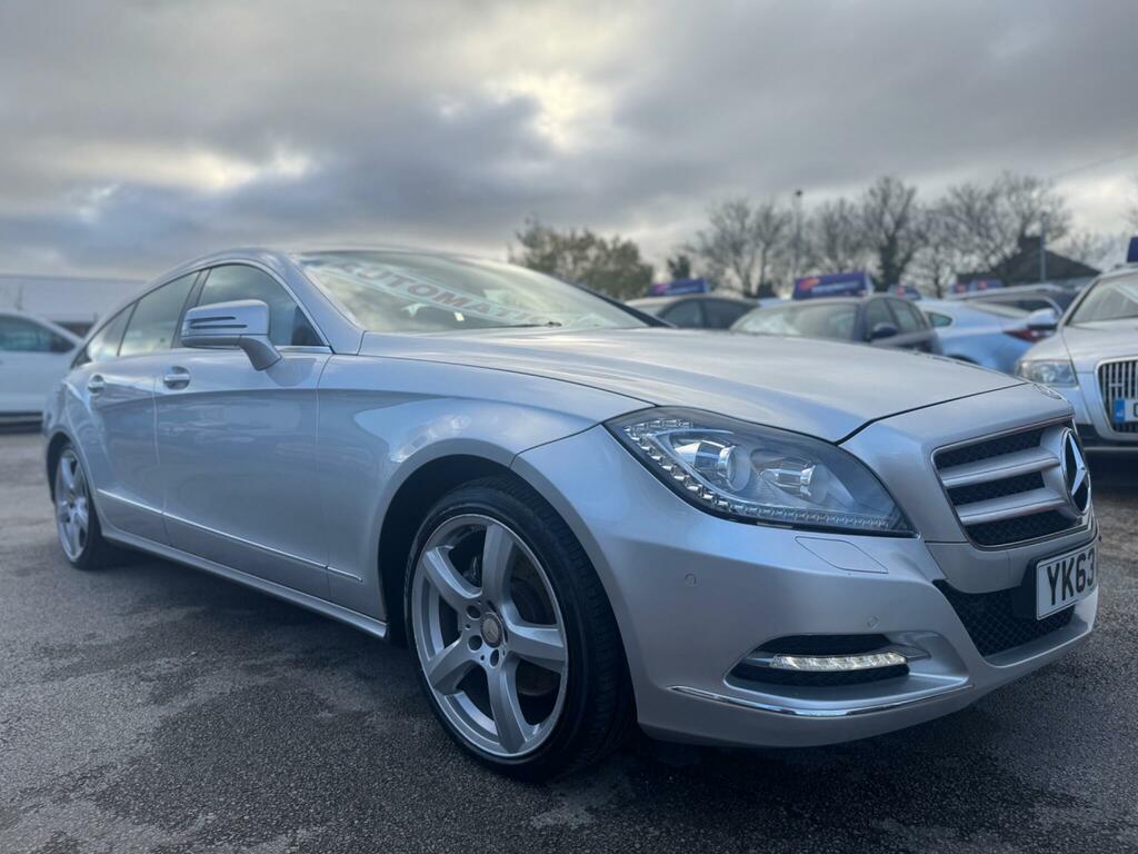 Mercedes-Benz CLS 3.0 Cls350 Cdi V6 Shooting Brake G-tronic Euro 5 YK63UYU Silver #2