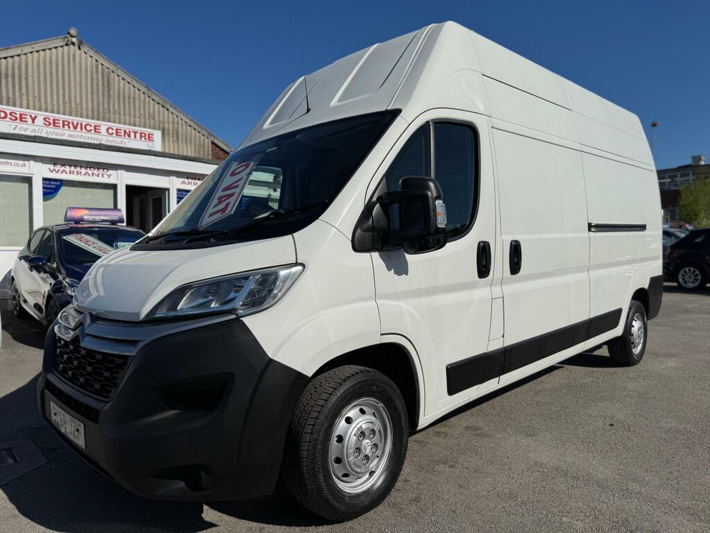 Citroen Relay 2.0 Bluehdi 35 Enterprise L3 Extra High Roof Euro White