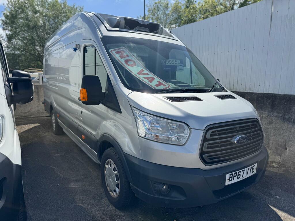 Ford Transit Custom 2.0 350 Ecoblue Rwd L4 H3 Euro 6 BP67VYE Silver