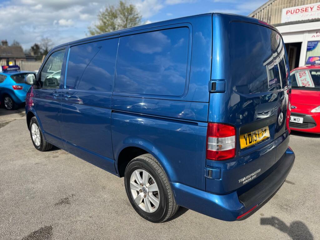 Volkswagen Transporter 2.0 Tdi T28 Highline Panel Van L YD13LZX Blue #5